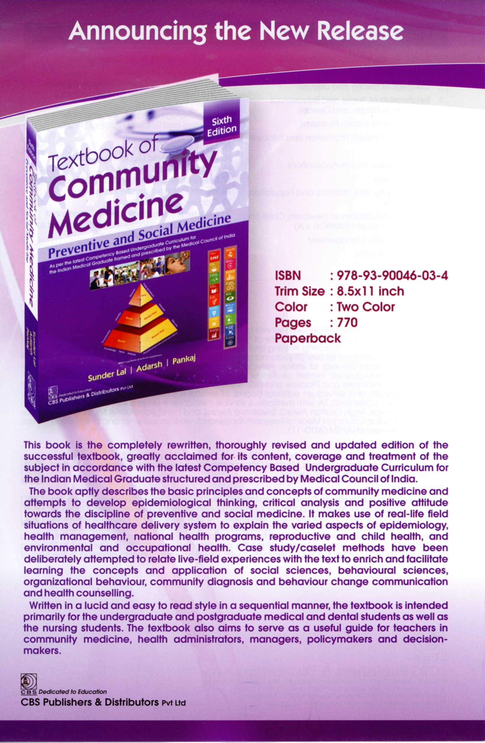 Textbook of Community Medicine